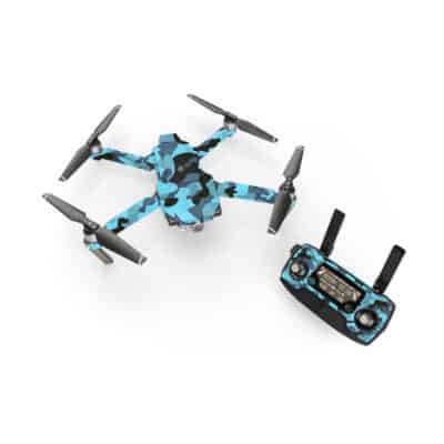 Skin Dji Mavic Pro Mimetico Azzurro