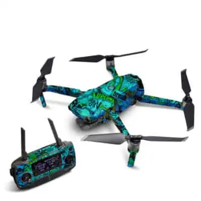 Skin Dji Mavic 2 Blu Fantasy