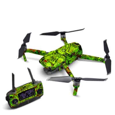 Skin Dji Mavic 2 Verde Fantasy