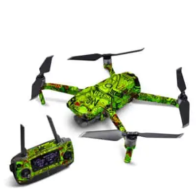 Skin Dji Mavic 2 Verde Fantasy