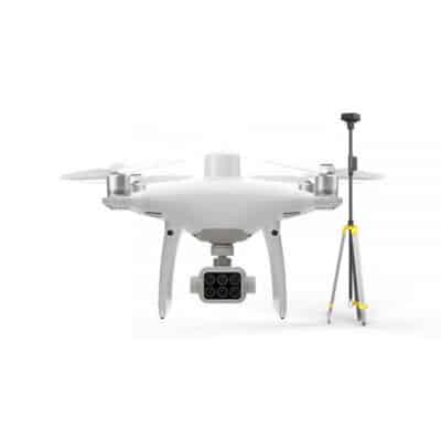 Dji Phantom 4 Multispectral con D-RTK2 GNSS Mobile Station Combo