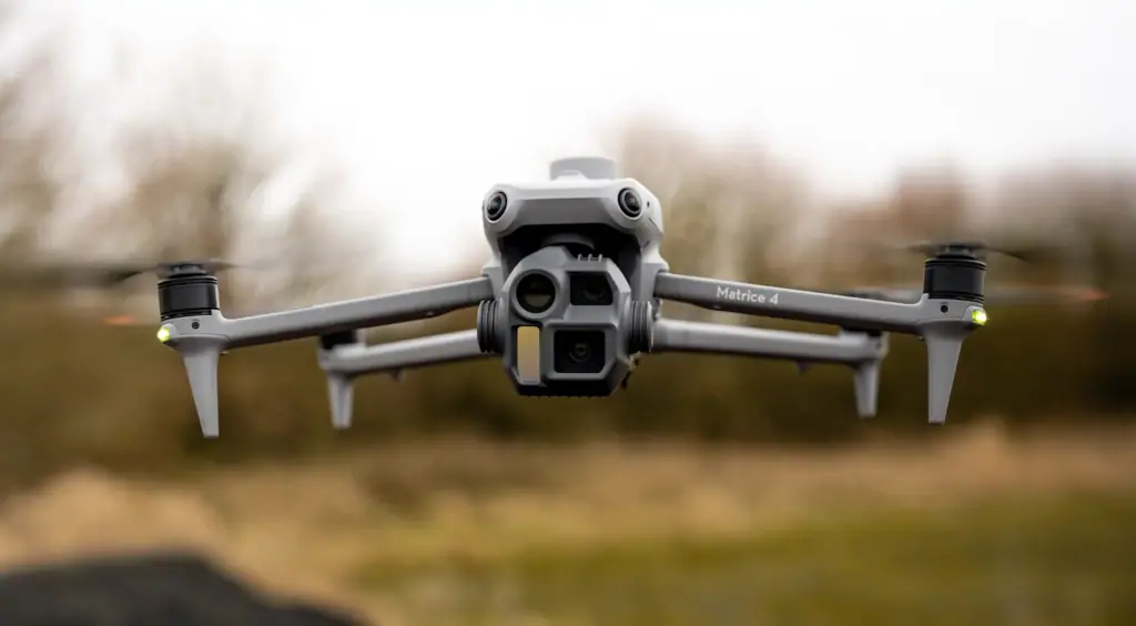 DJI Matrice 4E per acquisizioni fotogrammetriche